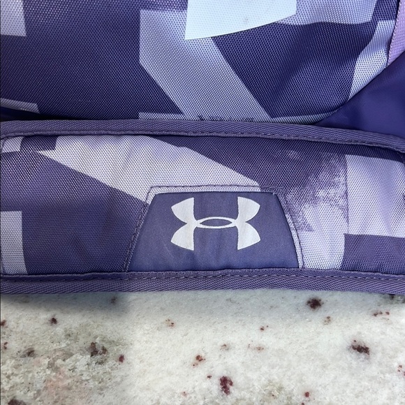 Under Armour Camo Purple and White Duffel Bag - Picture 2 of 7